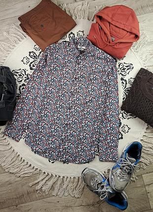 Брендова стильна сорочка 100% бавовна jack & jones🔥