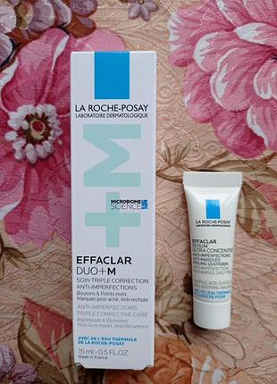 Набір La roche-posay effaclar duo+ 40 мл  і la roche-posay effaclar serum ультраконцентрована сироватка