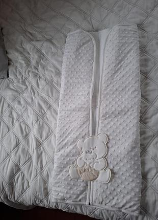 Конверт одіяло, плед, крижма, кокон