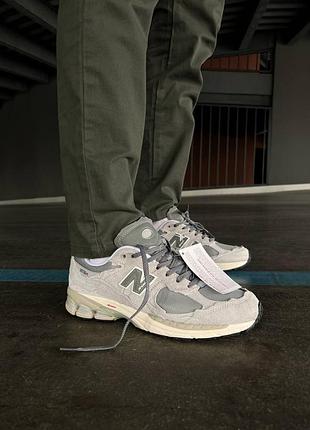 Кроссовки new balance 2002 grey