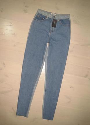 Джинси комбінованим кольором dorothy perkins 8 s