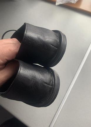 Кожаные балетки zara2 фото