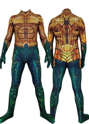 Карнавальный костюм аквамена, аквамен, король морей, посейдон, супергерой