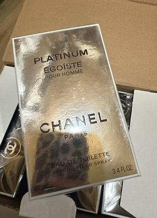 Chanel egoiste platinum 100 мл новый