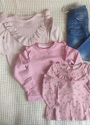 Лот кофтинок для девочки 3-4 года, carter's, f&amp;f, sinsay, цена за все.