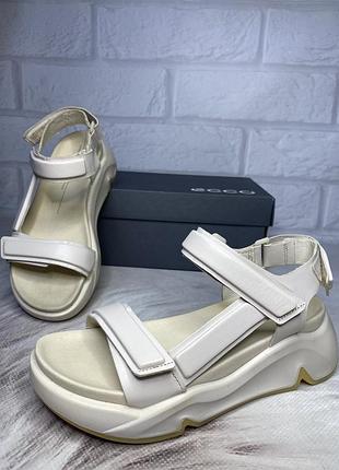 Жіночі, шкіряні босоніжки ecco chunky sandal, zw8314, 20332301378, оригінал