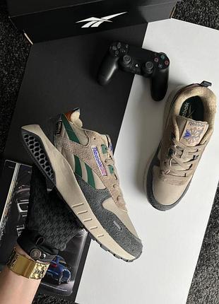 Стильные мужские кроссовки reebok classic leather hexalite