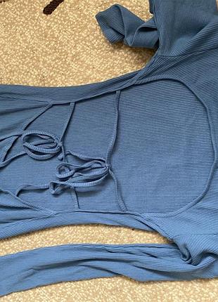 Платье в рубчик 2