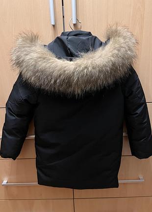 Куртка пуховик для хлопчика р.130 та р.140