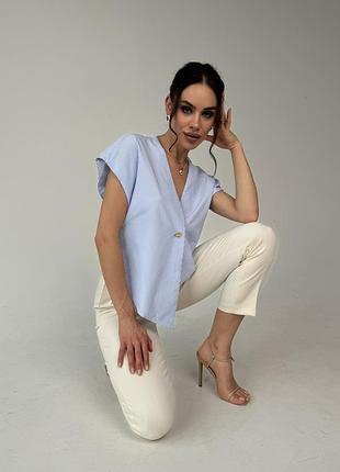 Блуза топ в смужку