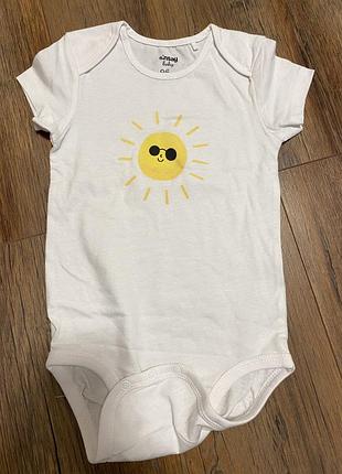 Боди футболка с коротким рукавом