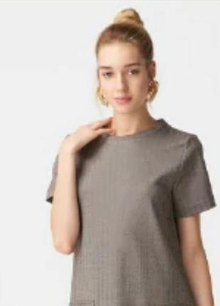 Италия, бренд ottod'ame, женская кужуал платье, хлопковое платье.