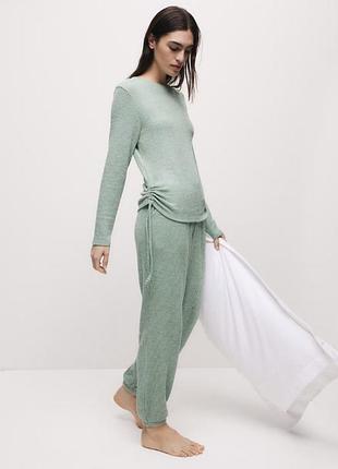 Пижамные штаны пояс широкая резинка. marks spencer