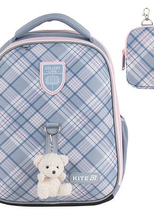 Рюкзак шкільний каркасний kite education college line girl k25-555s-6