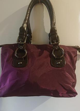 Сумка шоппер marc jacobs tote bag с мехом