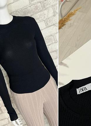 Zara свитер , легкий свитерок , лонгслив zara