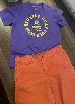 Футболка polo и шорты gap