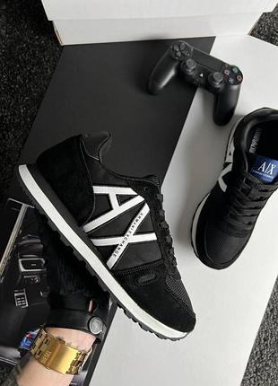 Стильні чоловічі кросівки armani exchange ax