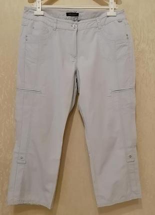 Свободные серые суперовые бриджи bonita