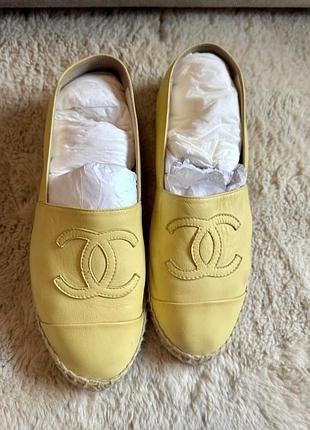 Эспадрильи chanel