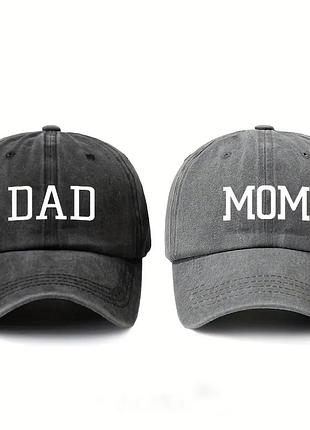 Бейсболка, бейс, кепка, бейсболка мама і тато, бейсболки mom&dad