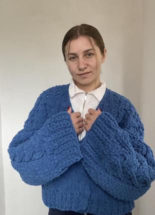 Вʼязаний кардиган