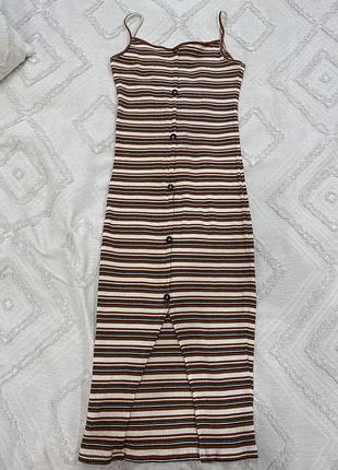 Трикотажное платье