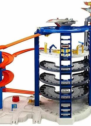 Мегатрек hot wheels super ultimate garage