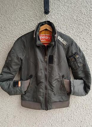Superdry бомбер куртка супердрай