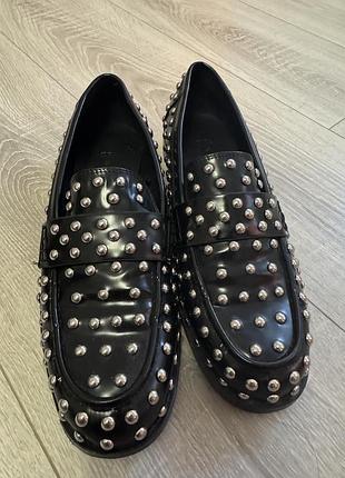 Лоферы zara