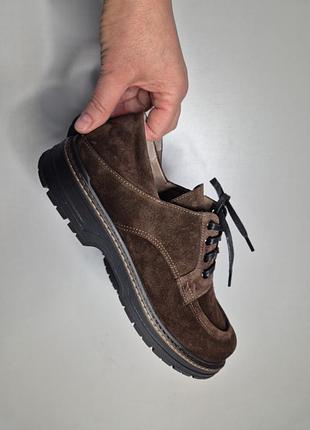 Оксфорди 42,43 р шкіра туфлі