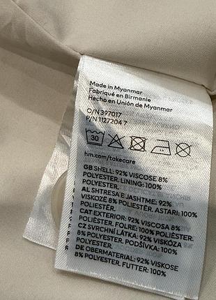 Стильний крутий піджак великий розмір h&m3 фото