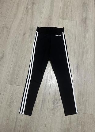 Легінси ebay adidas xs оригінал, чорні легінси