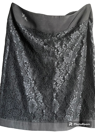 Юбка с кружевом