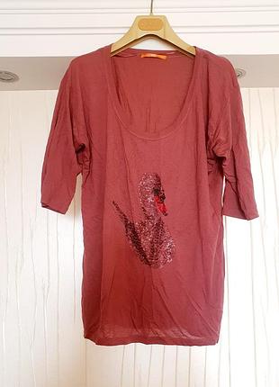 Футболка з паєтками