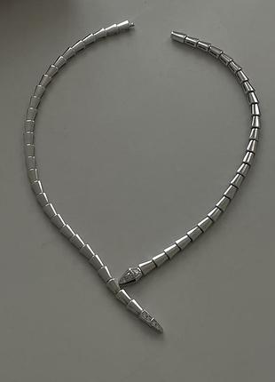 Колье bvlgari (без коробки в белом)