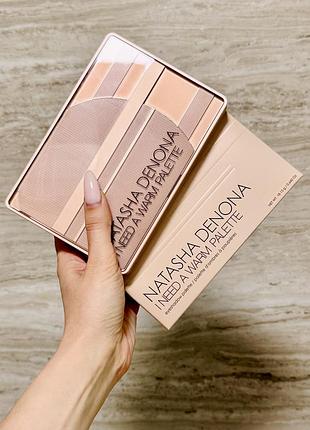 Очень красивая палетка теней natasha denona i need a warm eyeshadow palette