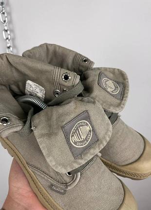 Женские кеды кроссовки palladium canvas khaki4 фото