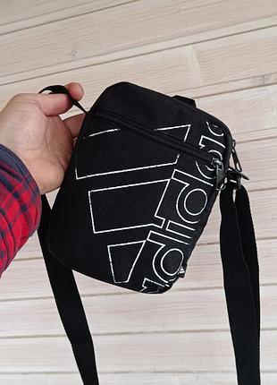 Сумка adidas через плечо черная