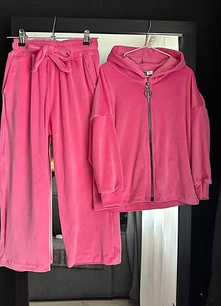 Велюровий костюм на дівчинку