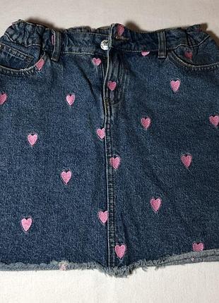Джинсовая юбка