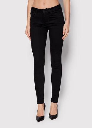 Джинсы черные skinny guess 27/32