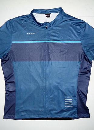 Велофутболка  cube atx full zip ss  jersey (xxxl)
