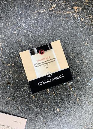 Тестер тональна основа для обличчя armani power fabric, 1мл