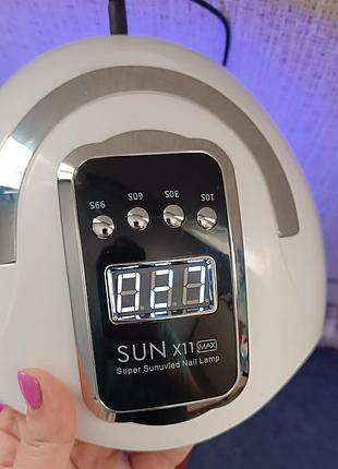 Лампа для маникюра, лампа для сушки ногтей,sun x11 max,led лампа