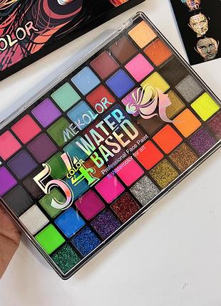 Аквагрим. палитра цветов. краски для лица