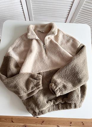 Тепла куртка анорак zara