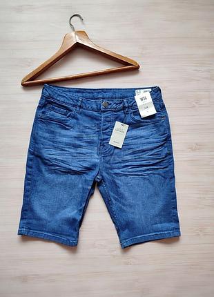Стильные мужские джинсовые шорты denim co джинсовые мужские шорты w34 eur44