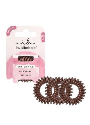 Резинка для волос invisibobble original pretzel brown