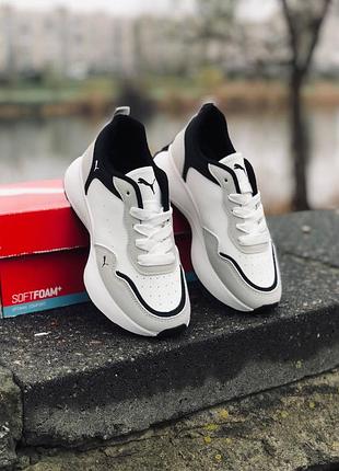 Женские кроссовки Toddler puma/пума/весенние белые кроссовки7 фото